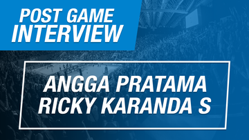 Post Game Interview With Angga Pratama/Ricky Karanda S (INA)