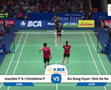 Joachim Fischer Nielsen/Christinna Pedersen (DEN) VS Ko Sung Hyun/Kim Ha Na (KOR)