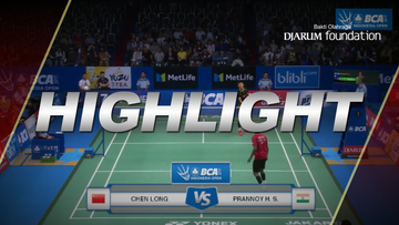 Prannoy H S (IND) VS CHEN Long (CHN)