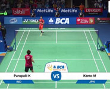 Kento Momota (JAPAN) VS Parupalli Kashyap (INDIA)