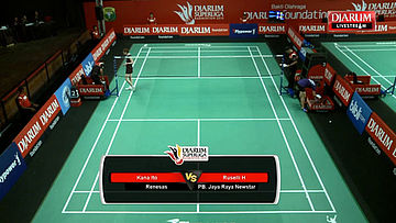 Kana Ito (Renesas Japan) VS Ruselli Hartawan (Jaya Raya Newstar)