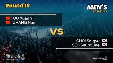 Round 16 | WD | CHOI / SEO (KOR) vs OU Xuan Yi / ZHANG (CHN) | Blibli Indonesia Open 2019