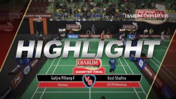 Gatjra Piliang Fiqihilahi Cupu (Pelatnas) VS Enzi Shafira (SGS PLN Bandung)
