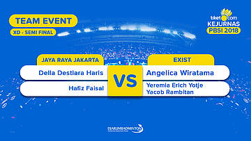 Divisi 1 | XD | Della/Hafiz (Jaya Raya) VS Angelica /Yeremia (Exist)