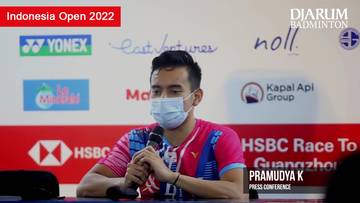 [Press Conference ] Pramudya KUSUMAWARDANA/Yeremia Erich Yoche Yacob RAMBITAN | Indonesia Open 2022