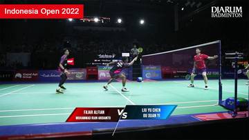 Highlight Match - LIU Yu Chen/OU Xuan Yi vs Fajar ALFIAN/Muhammad Rian ARDIANTO | Indonesia Open 2022