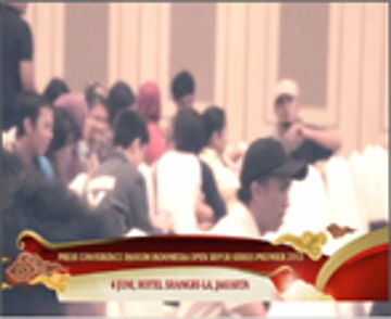 Press Conference Djarum Indonesia Open Super Series Premier 2013