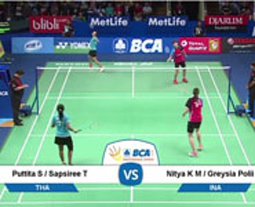 Puttita Supajirakul / Sapsiree T. (THA) VS Nitya Krishinda M. / Greysia Polii (INA)