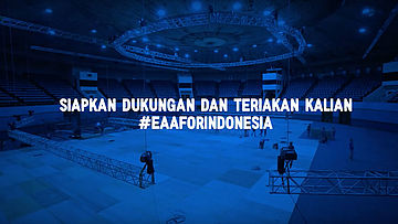 Preparations of BCA Indonesia Open Superseries Premier 2017 (Timelapse)