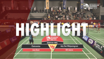 Choirunnisa (Jawa Barat) VS Asty Dwi Widyaningrum (DKI Jakarta)