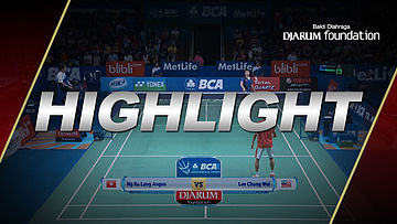 Lee Chong Wei (Malaysia) VS Ng Ka Long Angus (Hongkong) 