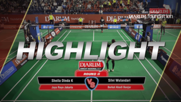 Sheila Dinda Kurniawan (Jaya Raya Jakarta) VS Silvi Wulandari (Berkat Abadi Banjar)