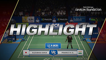 Prannoy H S (IND) VS Kazumasa Sakai (JPN)