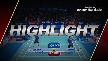 Lee Yong Dae/Yoo Yeon Seong (Korea) VS Kim Astrup/Anders Skaarup Rasmussen (Denmark)