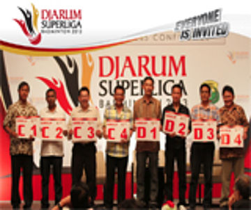 Pembagian Drawing Djarum Superliga 2013