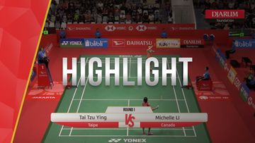 Tai Tzu Ying (Chinese Taipei) VS Michelle Li (Canada)