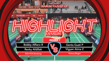 Bobby Alfiero Riyandino/Rexky Afdillah (SGS PLN Bandung) VS Genta Gusti Pidriansyah/Vigyan Atma Z (Victory Bogor)