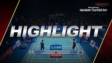 Liu Cheng/Bao Yixin (China) VS Ko Sung Hyun/Kim Ha Na (Korea)