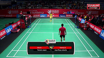 Tommy Sugiarto (Jaya Raya Jakarta) VS Sho Sasaki (Tonami Japan)