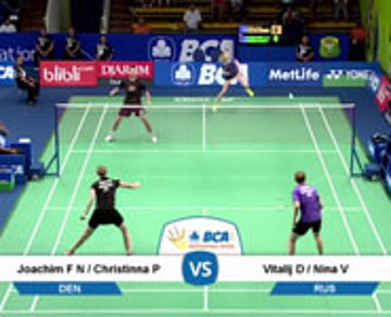 Vitalij Durkin / Nina Vislova (RUS) VS Joachim Fischer N. / Christinna Pedersen (DEN)