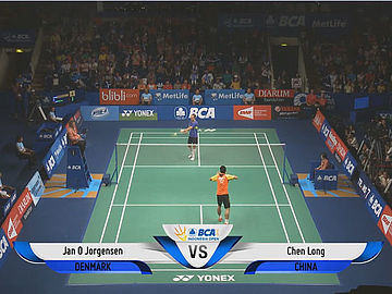 Jan O Jorgensen (DEN) VS Chen Long (CHN)