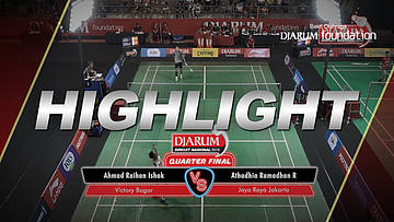 Ahmad Raihan Ishak (Victory Bogor) VS Athadhia Ramadhan Rizal (Jaya Raya Jakarta)