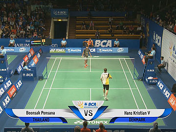 Boonsak Ponsana (THA) VS Hans-Kristian Vittinghus (DEN)