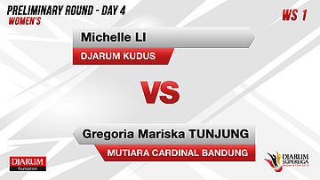 PRELIMINARY ROUNDS | Women's Teams | DJARUM KUDUS VS MUTIARA CARDINAL BANDUNG