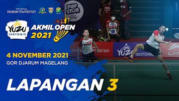 Babak Utama Tunggal (Dewasa) & Ganda (U11, U17, U19 & Dewasa) Sesi-2