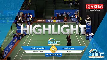 Silvi Wulandari (Djarum Kudus) VS Humina Kato (Japan)