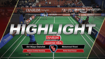 Alvi Wijaya Chairullah (Mutiara Cardinal Bandung) VS Muhammad Rivani (Berkat Abadi Banjar)