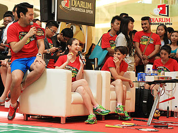 Dukungan Untuk INDONESIA di Djarum Indonesia Open 2012 Road To Djarum Indonesia Open 2012