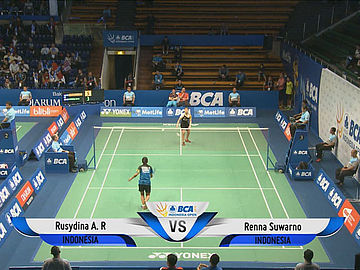 Rusydina Antardayu Riodingin (INA) VS Renna Suwarno (INA)