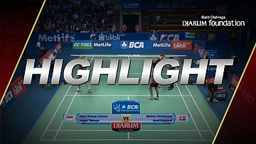 Mathias Christiansen/David Daugaard (Denmark) VS Akbar Bintang Cahyono/Angger Sudrajat (Indonesia)