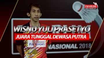 Interview Wisnu Yuli Prasetyo - Juara Tunggal Dewasa Putra