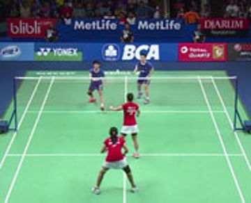 Yu Yang F / Zhong Qianxin (CHN) VS Nitya Krishinda M. / Greysia Polii (INA)