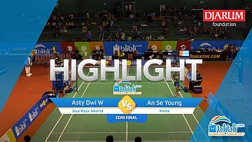Asty Dwi Widyaningrum (Jaya Raya Jakarta) VS An Se Young (Korea)