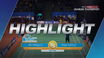 Alvi Wijaya Chairullah (Mutiara Cardinal) VS Tegar Sulistyo (Exist)