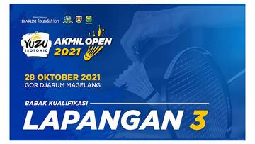 Babak Kualifikasi #YUZUAkmilOpen2021 – UDPA (U-11)