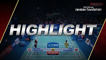 Lu Kai/Huang Yaqiong (China) VS Kim Astrup/Line Kjaersfeldt (Denmark)