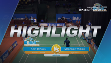 Saifi Rizka Nurhidayah (Mutiara Cardinal) VS Stephanie Widjaja (Jaya Raya)