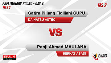 MS2 l GATJRA PILIANG FIQILIAHI CUPU (DAIHATSU ASTEC) VS PANJI AHMAD MAULANA (BERKAT ABADI BANDUNG)