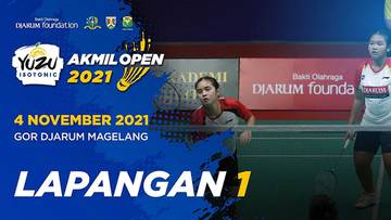 Babak Utama Tunggal (Dewasa) & Ganda (U11, U17, U19 & Dewasa) Sesi-2