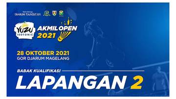 Babak Kualifikasi #YUZUAkmilOpen2021 – UDPA (U-11)