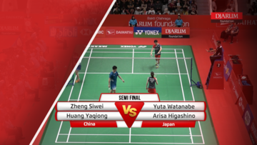 Zheng Siwei-Huang Yaqiong (China) VS Yuta Watanabe-Arisa Higashino (Japan)