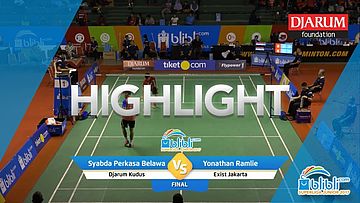 Syabda Perkasa Belawa (Djarum Kudus) VS Yonathan Ramlie (Exist Jakarta)