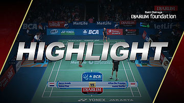 Alfian Eko Prasetya/Annisa Saufika (Indonesia) VS Jacco Arends/Selena Piek (Netherland)