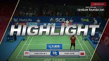 Gregoria Mariska Tunjung (INA) VS Chen Yufei (CHN)