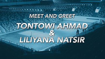 Meet & Greet Tontowi Ahmad/Liliyana Natsir at BLIBLI Indonesia Open 2018