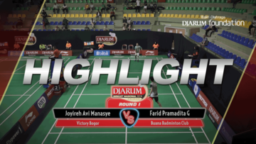 Joyireh Avi Manasye (Victory Bogor) VS Farid Pramadita Gunawan (Buana Badminton Club)